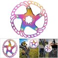 thumbnail image 3 of Disc Brake Rotors, Stainless Steel and Aluminum Alloy Electroplated Bicycle Accessory 4 Options for Mountain Bike, 3 of 7