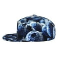 thumbnail image 3 of Gaeub Blueberry Flat Bill Snapback Hats Baseball Caps with Adjustable for Running Workouts and Outdoor Activities, 3 of 9
