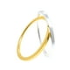 thumbnail image 2 of EeaseMX Anillo de acero de titanio simple Anillo de dedo exquisito Anillos de pareja para mujer Hombre Decoración (Plata US Tamaño 4), 2 of 7