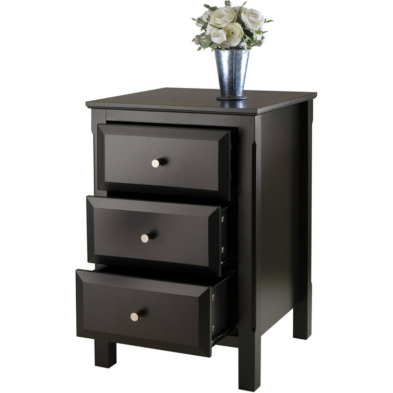 Winsome Timmy Nightstand Accent Table Black