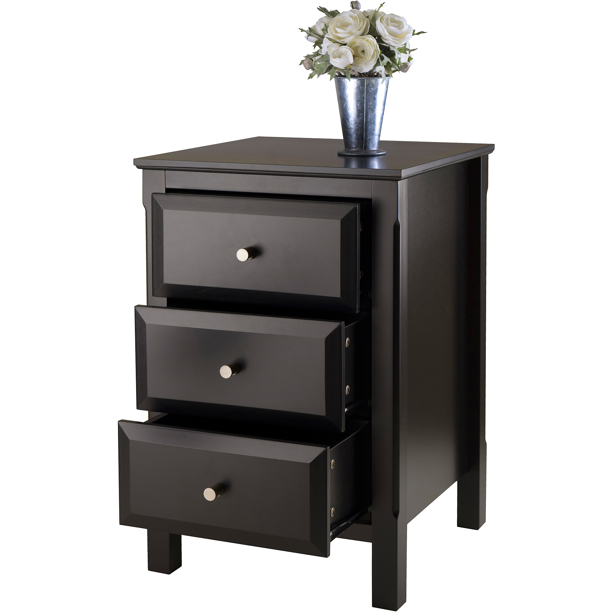 Winsome Timmy Nightstand, Black Finish - image 3 of 4