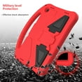 thumbnail image 7 of Dteck with Screen Protector Case for Samsung Galaxy Tab A9 Plus 11-inch X210 X215 X216 X218, Kids Friendly EVA Boy Girl Shockproof Kickstand Case Back Cover for Galaxy Tab A9+,Red, 7 of 7