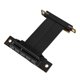 thumbnail image 1 of Tarjeta Elevadora De Cable De Extensión GPU PCIe 4.0, 90 Grados Flexibles 8Gbps Alta Velocidad Hacia Atrás Compatible Con PCIe 3.0 2.0 1.0 Para Los Casos De Servidores De PC, 1 of 7