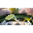 thumbnail image 2 of APEX GARDEN Dual Color 9 ft 6 Ribs Outdoor Market Umbrella Push Button Tilt and Crank Lift, 2 of 4
