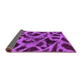 thumbnail image 2 of Ahgly Company Indoor Square Abstract Purple Modern Area Rugs, 5' Square, 2 of 4