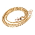 thumbnail image 4 of 8 Pcs Aluminum Bag Chain 1m Length Gold Circular Buckle Metal Craft Chain for DIY Necklaces Bracelets Anklets, 4 of 14