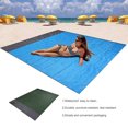 thumbnail image 1 of Maoww Tapis de Camping Anti-Humidité Anti-Déchirure Couverture de Plage Tapis de Sol Randonnée Vert Foncé et Gris, 1 of 6
