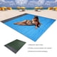 thumbnail image 2 of Sonducket Estera de Camping a prueba de humedad Rectangular antidesgarro Fodable manta de playa a prueba de viento al aire libre alfombra de carpas verde oscuro y gris, 2 of 6