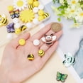 thumbnail image 7 of 34 Pcs 12 Styles Silicone Focal Beads Bee Flower Butterfly Shaped Silicone Beads Rubber Beads for Beaded Pens Kaychain Necklaces Jwewlry Making Crafts, 7 of 7