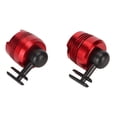 thumbnail image 2 of 2 faros delanteros de aleación de aluminio para zapatos, resistentes al agua, LED, para acampar al aire libre y senderismo, color rojo, 2 of 14