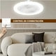 thumbnail image 3 of Ventilador De Techo Con Luz Led 22w 3 Modos 26 Cm 26 Cm Blanco, 3 of 7