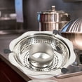 thumbnail image 5 of 32cm Stainless Steel Rotating Hot Pot Steamboat Basin Double-Layer Detachable, 5 of 11
