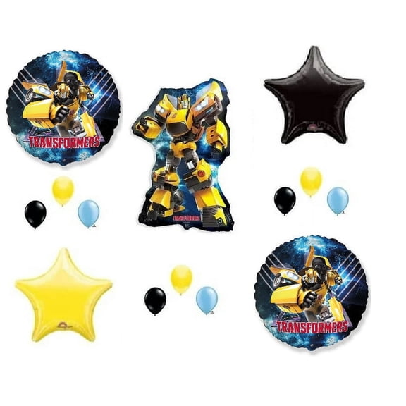 Bumblebee Transformers Movie Birthday Party Balloons Decoration John Cena