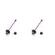 thumbnail image 1 of Bewildely Reemplazo del kit de pieza de actualización del eje de transmisión del eje del coche RC para 144001 Silver Violeta 2piezas Bewildely CBP203291, 1 of 5