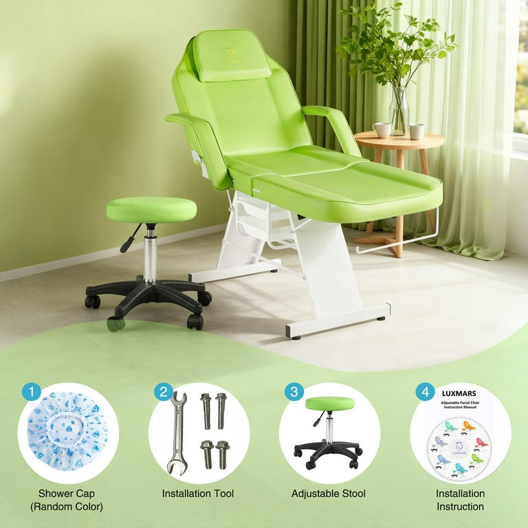 Fayean Portable Hydraulic Tattoo Chair, Barber Spa Salon Equipment