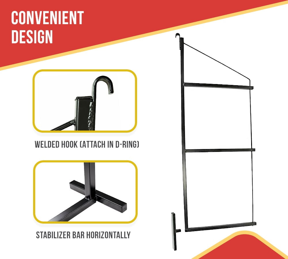 (8 Pack) Cargo Shipping Container Shelving Bracket, 3 Levels, 24" (D) x 60" (H)