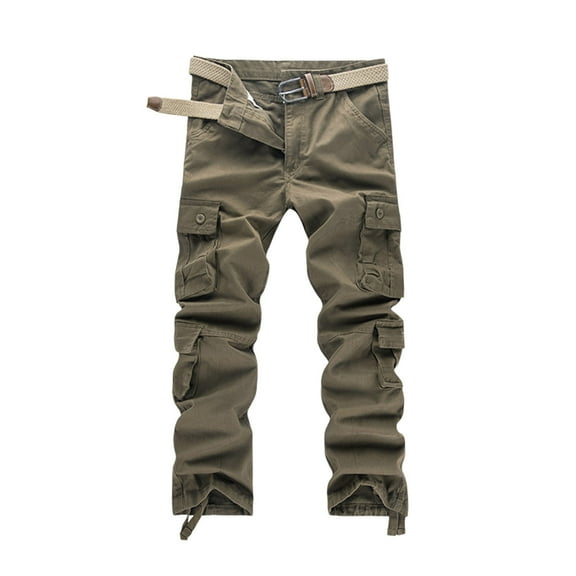 LIUJUNSHOP Men's Cargo Pants Men's Cargo Pants Workwear Outdoor Utility Loose Fit Durable Comfortable Casual Streetwear Long Trousers for