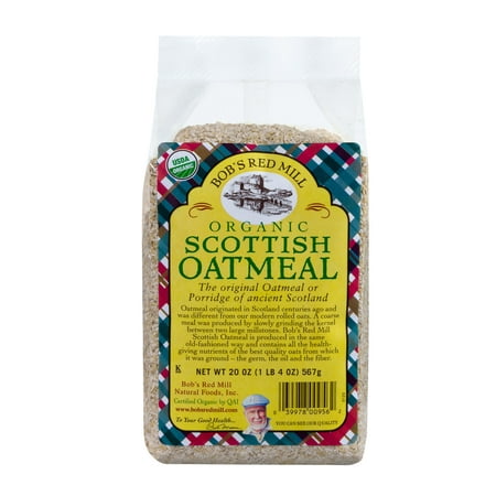 (3 Pack) Bob's Red Mill Organic Scottish Oatmeal, 20 (Best Oatmeal Brand In India)