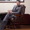 thumbnail image 3 of Luxury Mobile Ergonomic Chair Recliner Comfy Salon Lazy Lounge Office Chair Living Room Cadeira De Escritorio Office Furniture My Lux Decor Round, 3 of 22