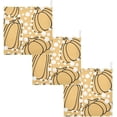 thumbnail image 7 of SKYSONIC 3 PCS Unique Pumpkin Baby Muslin Washcloths, Polka Dot Face Towel Burp Cloths Ultra Soft Absorbent Cotton Bath Wipes Towels for Newborn Boys Girls, 7 of 7