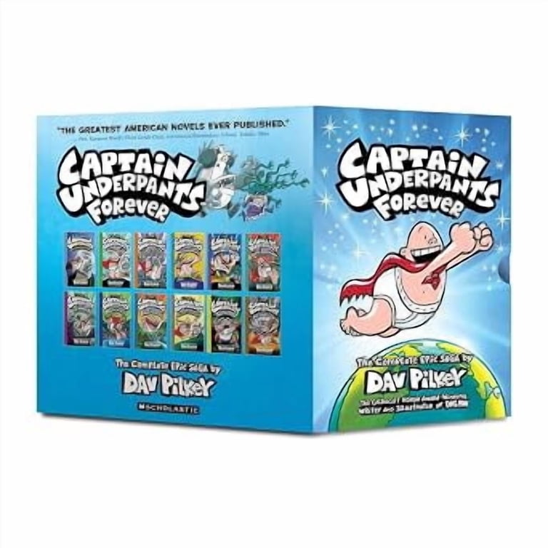 Captain Underpants Forever (Captain Underpants #1-12) Boxed Set