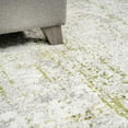 thumbnail image 3 of KUKOON Green & Grey Abstract Living Room Area Rug, 3 of 5