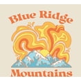 thumbnail image 2 of Adventure Society Blue Ridge Mountains Natural Men's Crew Neck Short Sleeve Tee-Medium, 2 of 2