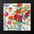 thumbnail image 2 of Troise Heidel, Theresa 12x12 Black Modern Framed Museum Art Print Titled - Zinnia Mixer II, 2 of 5