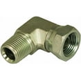 thumbnail image 2 of Apache 39005075 3/8" Male Pipe x 3/8" Female Pipe Swivel 90Â° Hydraulic Adapter (Style 1501), 2 of 2