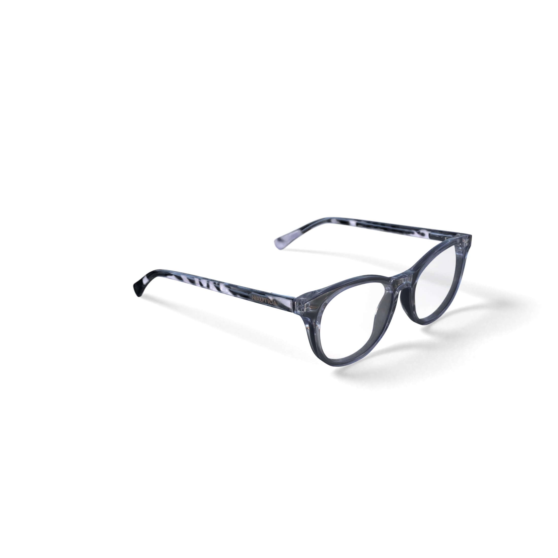 Nautica Youth NGO103 Prescription Eyeglasses with Case, Crystal