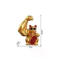 thumbnail image 3 of Big Arm Lucky Cat Figurine Gift Welcome Door Interior Living Room Decor Lucky Cat Chinese Waving Arm Fortune Accessories, 3 of 5