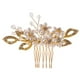 thumbnail image 2 of Clip de peine para el cabello, accesorios para el cabello, boda nupcial, de imitación, perla, flor, niña, dama Yuyangstore Peine de pelo, 2 of 8