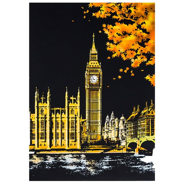 Coofit Scratch Paper Creative Magic Scratch Art Scratch Painting Scratchboard