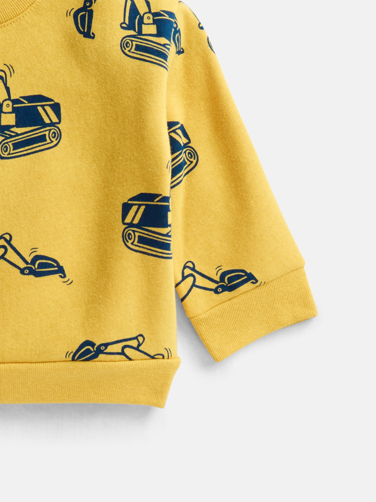 Wonder Nation Baby & Toddler Fleece Crewneck Sweatshirt, Sizes 6M-5T