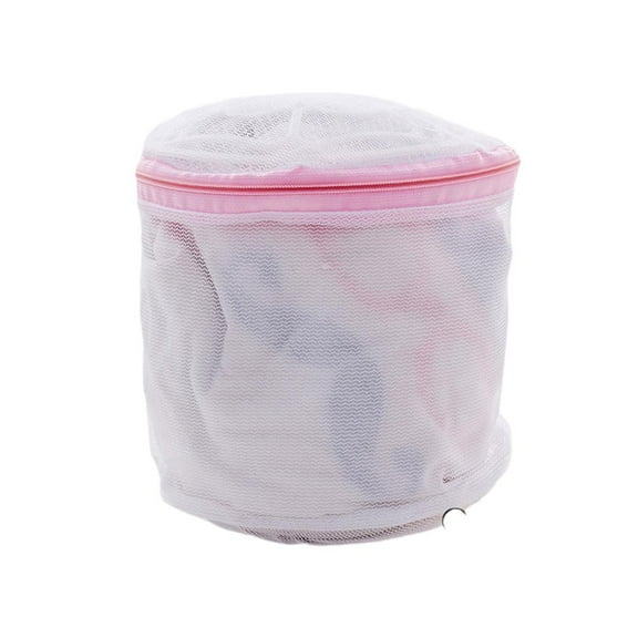 Zip Wash Laundry Bag Net Mesh Sock Bra Washing Machine Underwear Lingerie G1W9