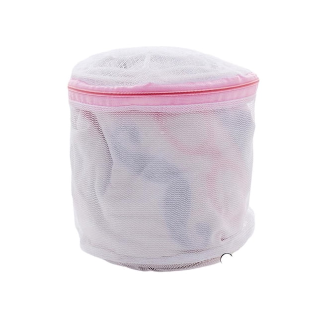 LUVCLS Bolsa de lavandería con cremallera para lavar calcetines, sujetadores, ropa interior, cesta de malla para lavadora Q4✨a