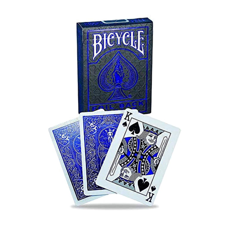 Bicycle Metalluxe Playing Cards, Blue - Walmart.com