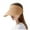 Khaki, variant on Riforla Summer Wide Brim Straw Visor Sun Hat Beach Cap Beach Hats for Women White