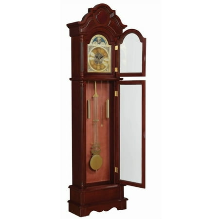 Grandfather Clock Kits - Bowery Hill Grandfather Clock in Brown Red