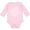 AD-Pink, variant on Pi Day Pi Numerals in Spiral Boys or Girls Long Sleeve Baby Bodysuit