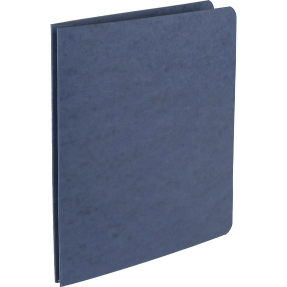 Office Depot Pressboard Side-Bound Report Binders With Fasteners, Dark Blue, 60% Recycled, Pack Of 10, A7025127