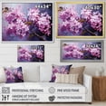 thumbnail image 4 of Designart "Unveiled Beauty Of Lilacs II" Lilacs Floater Framed Canvas Prints, 4 of 5