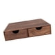 thumbnail image 3 of Caja de almacenamiento para cápsulas de café, de madera, para accesorios de espresso, cápsulas de café de gran capacidad. Marrón, 3 of 9