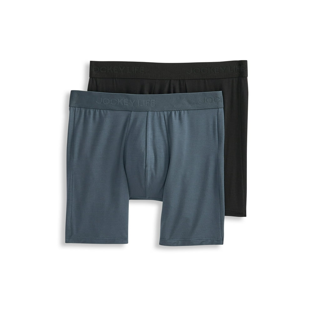 Life by Jockey Men's Ultrasoft Modal LL Boxer Brief