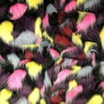 thumbnail image 2 of Onyx Eggplant Mikado Multi Patch Fur, 2 of 7