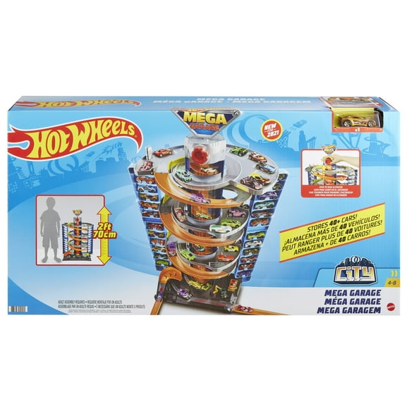 Pista de Juguete Hot Wheels Mega Garage