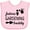 AD-Pink, variant on Inktastic Future Gardening Buddy Boys or Girls Baby Bib