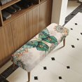 thumbnail image 3 of XYZCANDO Stain Resistant Dining Bench Covers, Butterfly Mandala Print Poly Spandex Elastic Hem Rectangle Dining Chair Slipover for Living Room Home, 3 of 9