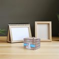 thumbnail image 4 of LOLIPPYY 1Pack Small Wooden Treasure Chest For Beach Souvenirs In Brown Color, 4 of 6