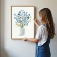 thumbnail image 6 of Toilet Paper Roll Plant Print, Watercolor Art, Funny Bathroom Wall Art, Botanica, Matte Canvas Stretched, Posters for Room Bedroom Living Room Bathroom Wall Decor, Posters & Art Prints, Gift., 6 of 7